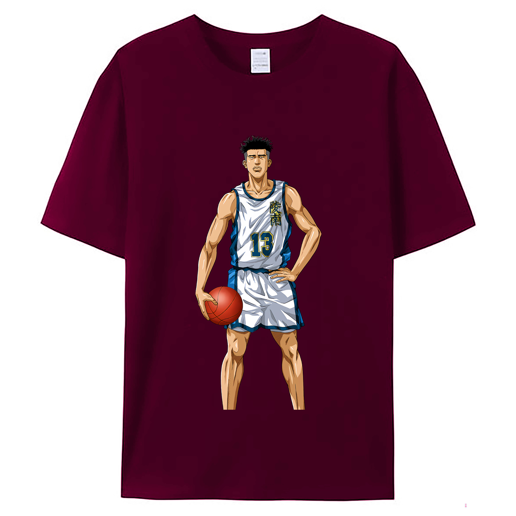 （画像用） SLAM DUNK／スラムダンク レディースカジュアルプリントTシャツ（綿100％）
